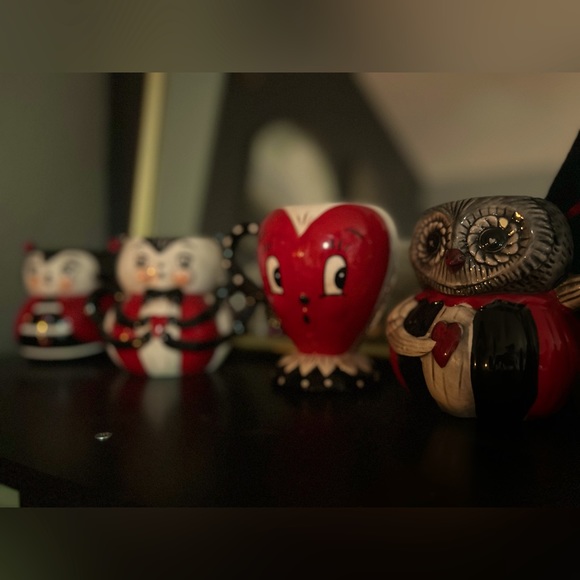 Johanna Parker Other - Johanna Parker set of FOUR (4) Valentines Day Mug Collection ❤️